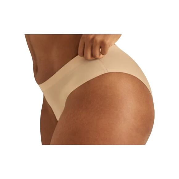 Knix Light Leak Proof No Show Bikini Warm Sand Womens Xsmall - Picture 1 of 7